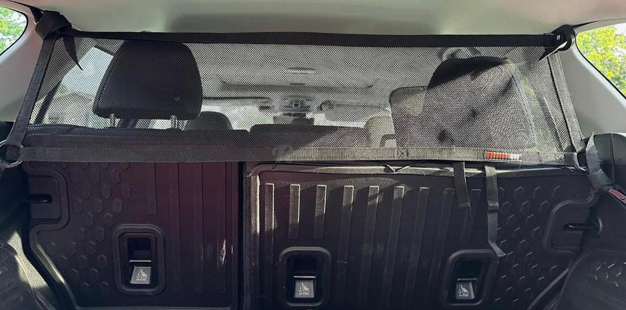 2020 - 2025 Subaru Outback Behind 2nd Row Seats Rear Upper Half Barrier Divider Net-Raingler