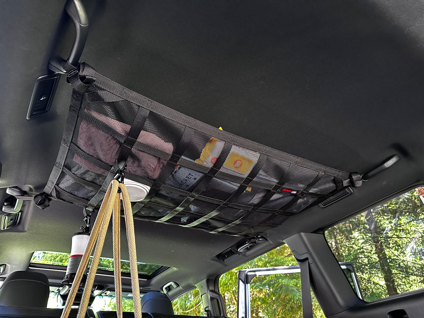 2024 - Newer Toyota Land Cruiser (J250) EZ Install Cargo Area Ceiling Attic Net-Raingler
