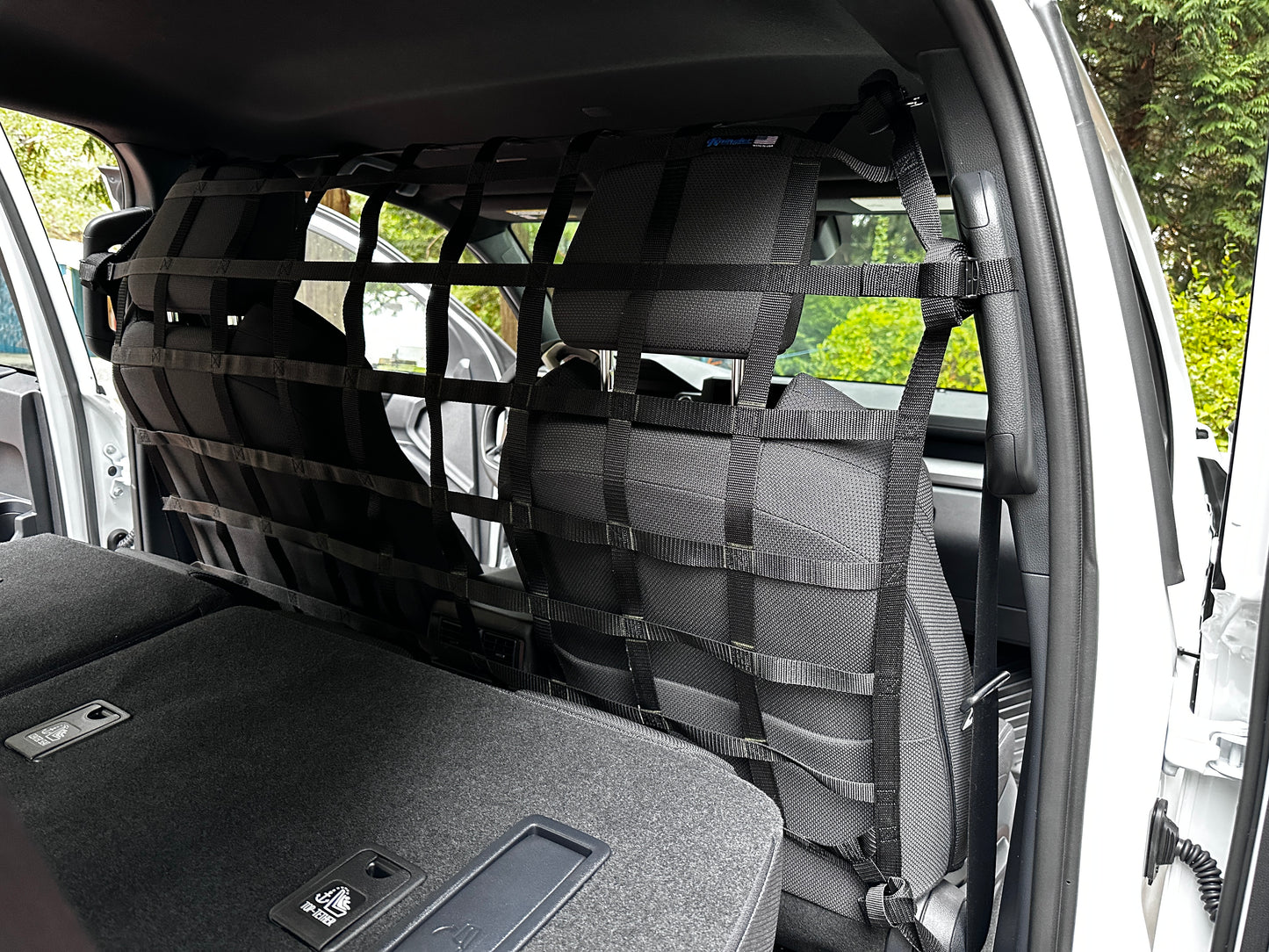 2025 - Newer Toyota 4Runner 6th Gen (N500) Behind Front Seats Barrier Divider Net-Raingler