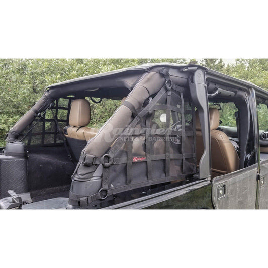 2007 - 2018 Jeep Wrangler Unlimited JKU 4 Door Side Window Nets