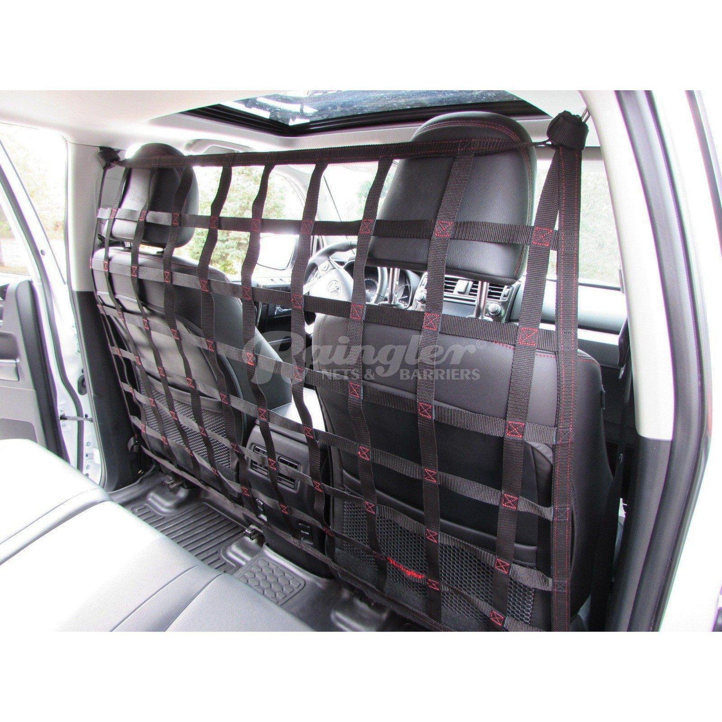 2010 - 2016 Cadillac SRX Behind Front Seats Barrier Divider Net - Extended Version