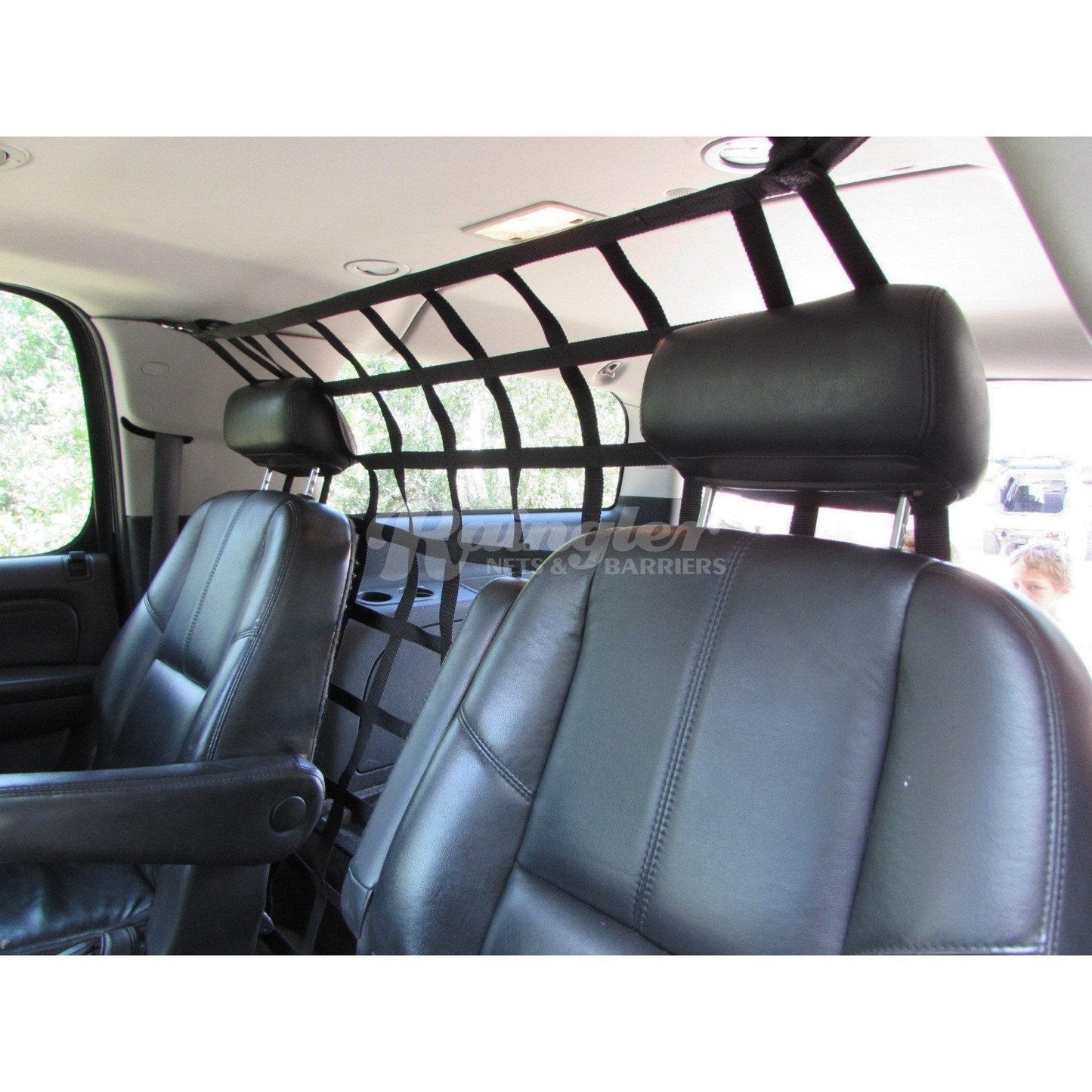 2015 - 2020 Chevrolet Suburban Behind 2nd Row Seats Rear Barrier Divider Net