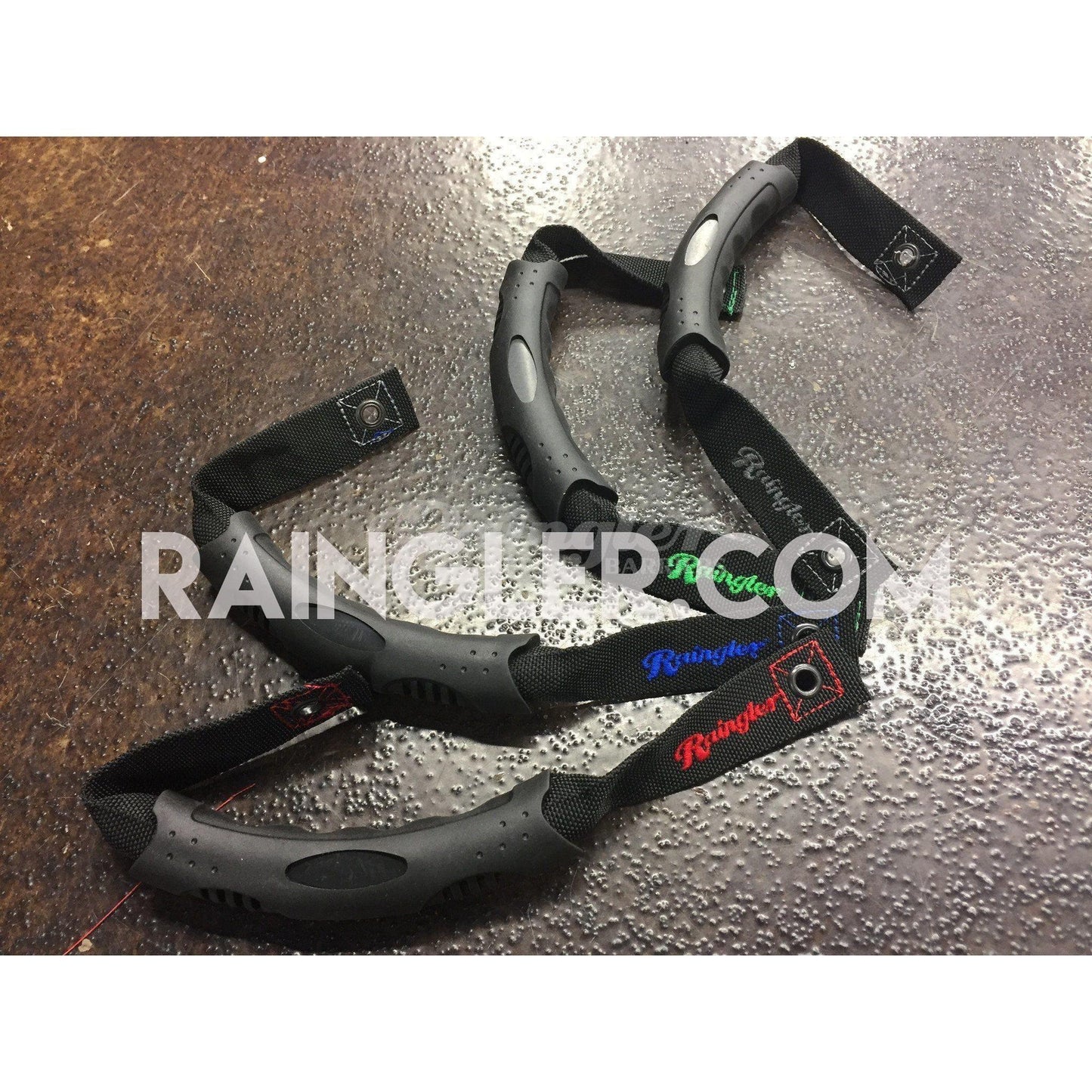 Toyota 4Runner Bolt-on Style MIL-SPEC Passenger Sound Bar and Lift Gate Grab Handle-Raingler