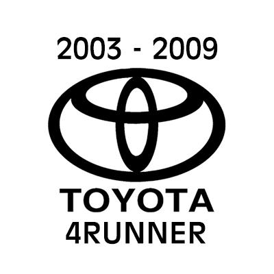 2003 - 2009 Toyota 4Runner heavy-duty cargo netting