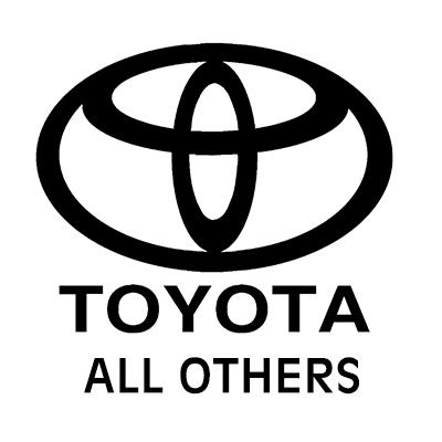 TOYOTA vehicles - (all others) heavy-duty cargo netting