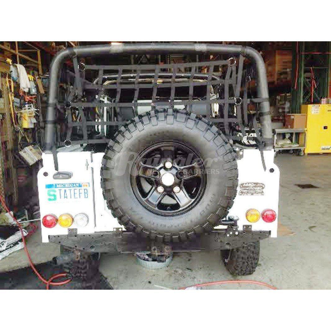 Defender 90 Rear Lining 1983 - 2016 Land Rover Defender 90 / 110 Series Rear Window Barrier Ne ...