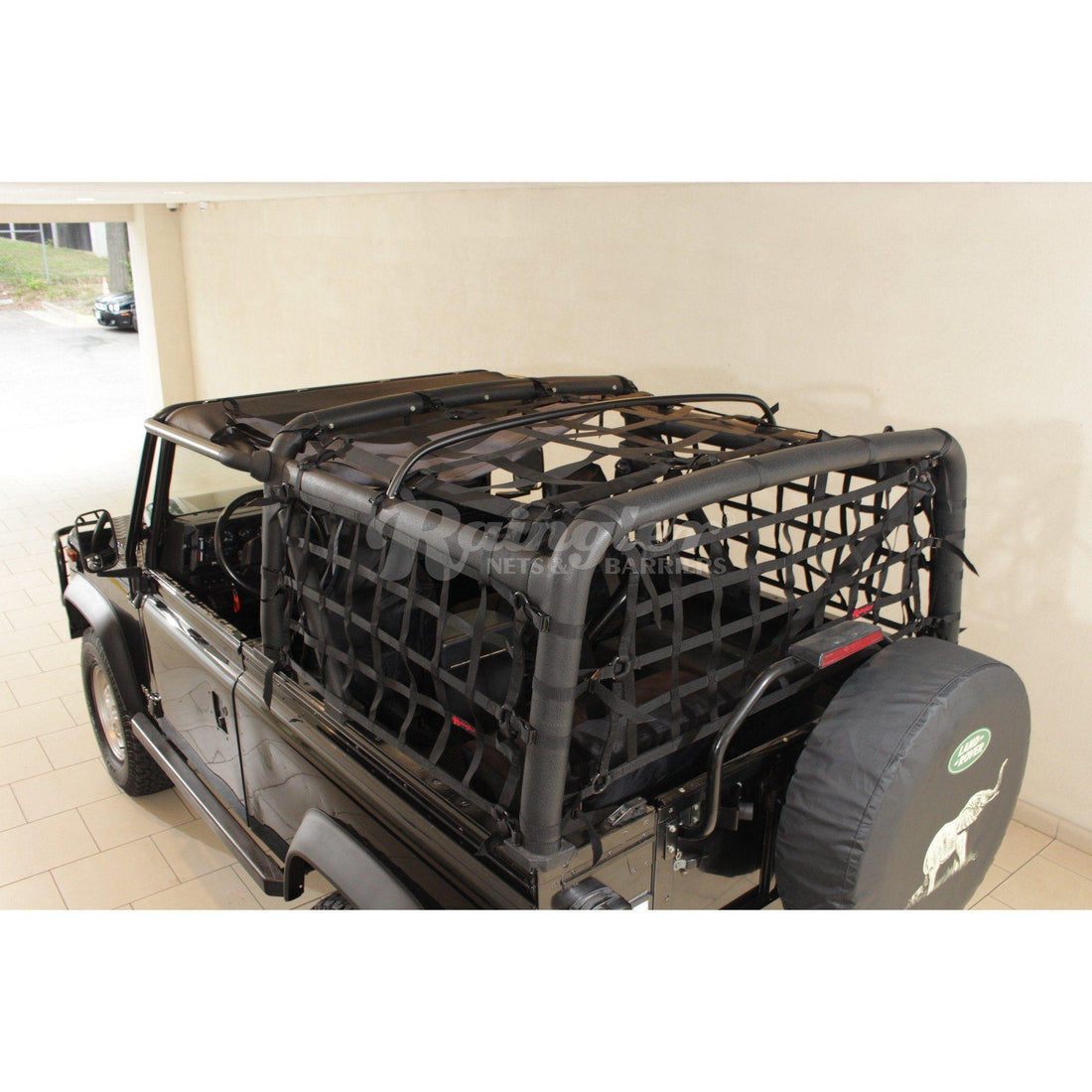 1983 - 2016 Land Rover Defender 90 Series Overhead Attic Storage Net ...