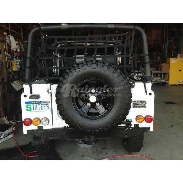 Defender 90 Rear Lining 1983 - 2016 Land Rover Defender 90 Series Side and Rear Windows & Over ...