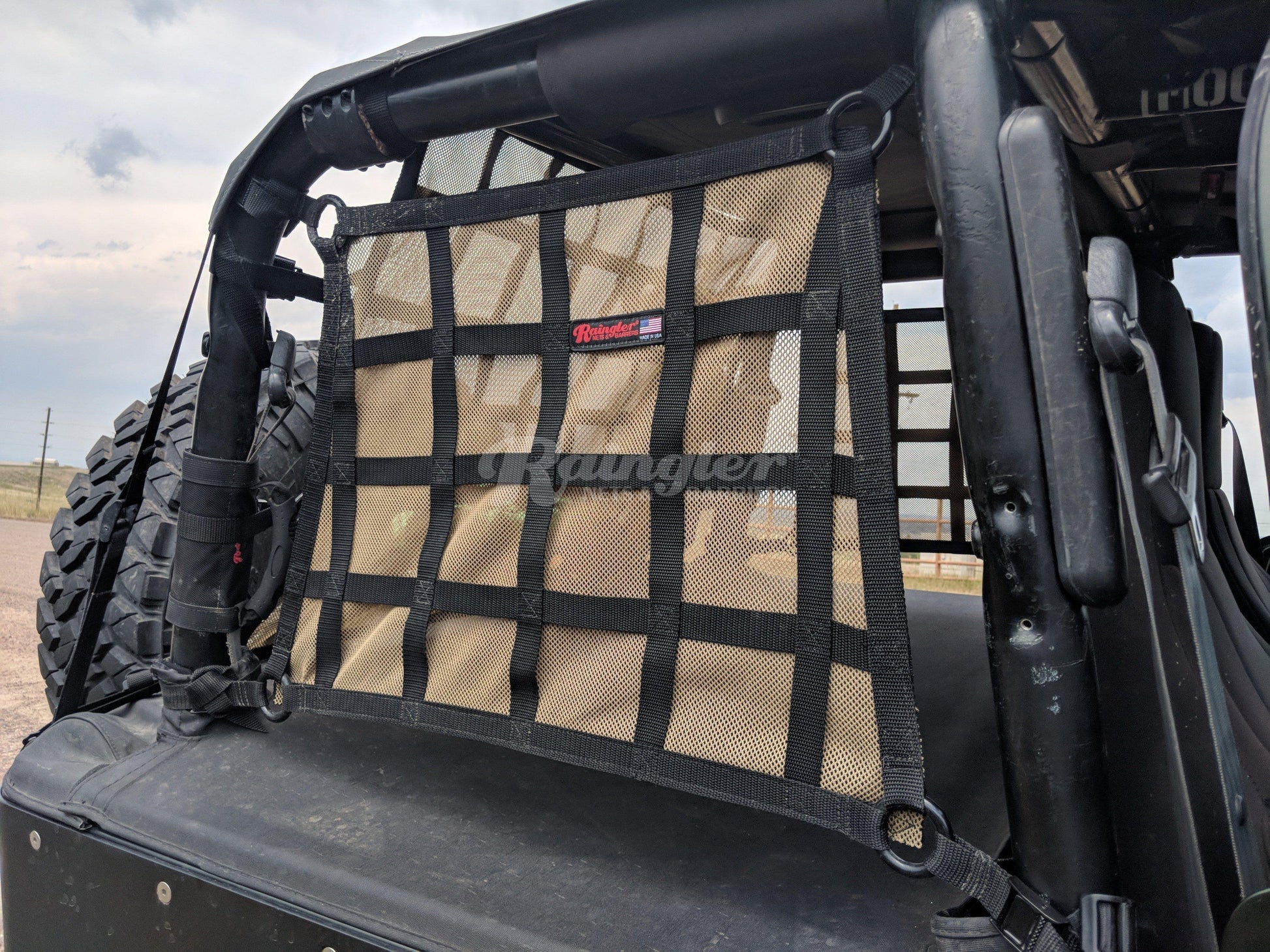 1987 - 2006 Jeep YJ / TJ Wrangler Side Window Barrier Nets-Raingler