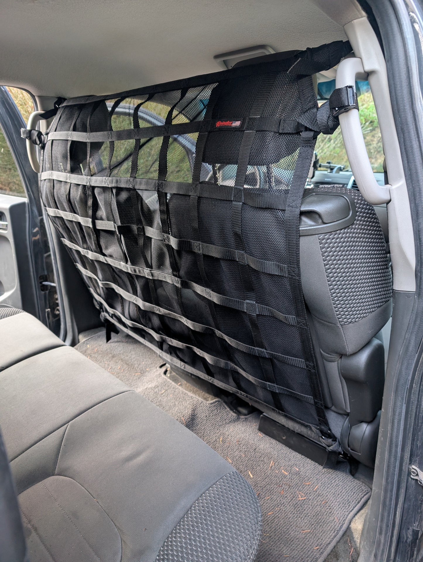 1999 - 2013 Nissan Navara D40 Body Behind Front Seats Barrier Divider Net-Raingler