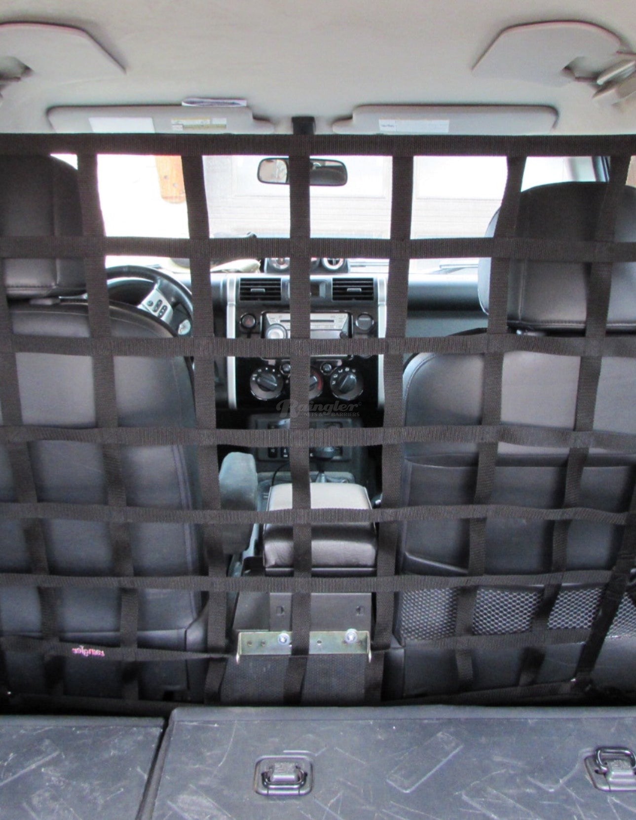 2007 - Newer Toyota FJ Cruiser Behind Front Seats Barrier Divider Net-Raingler