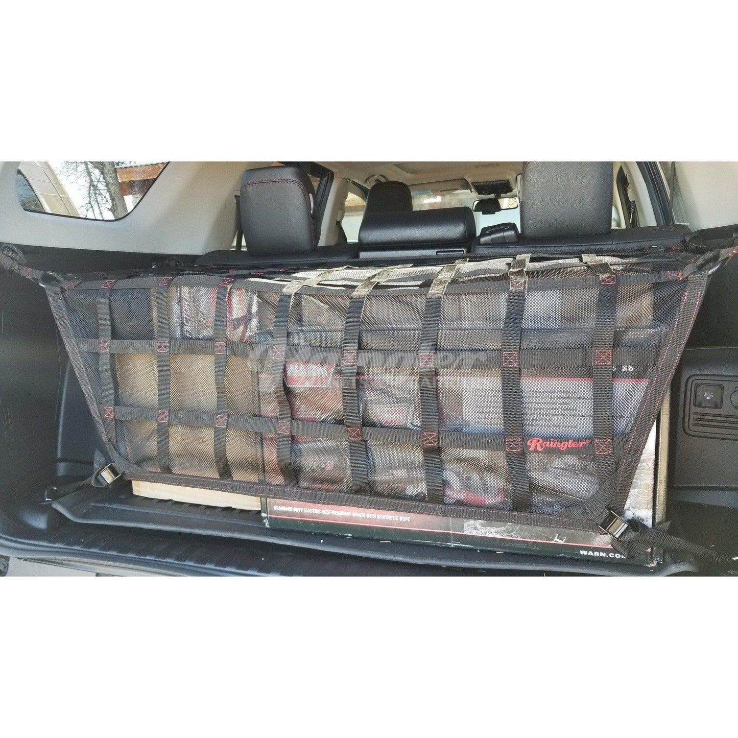 2010 - 2024 Toyota 4Runner 5th Gen (N280) Large 6 Point Cargo Containment Net-Raingler