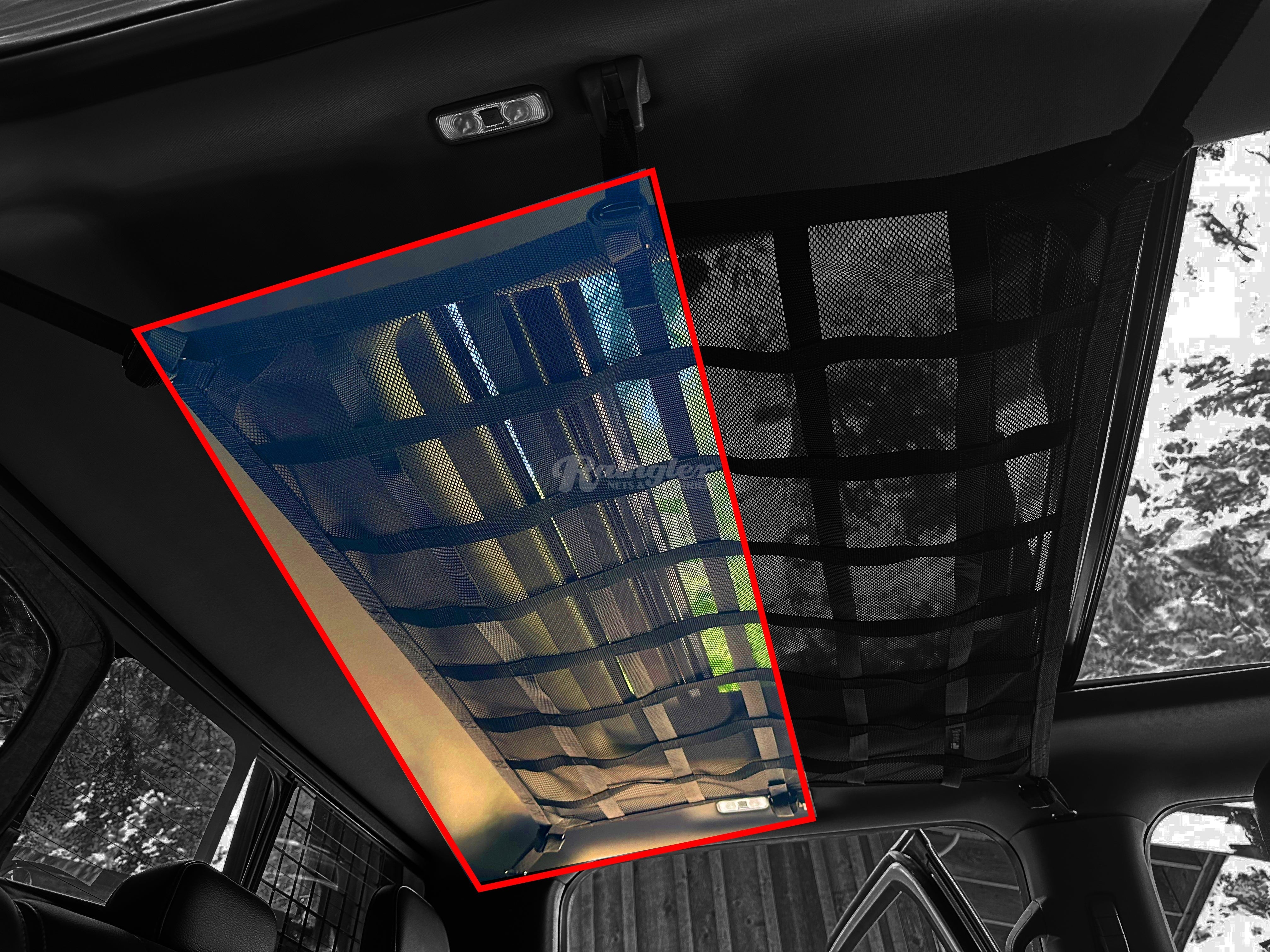 2017 - newer Ford F250 F350 Raptor F150 Crew cab ceiling net – Raingler