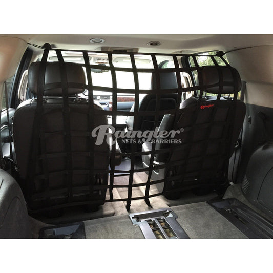2018 - 2023 Chevrolet Traverse Behind 2nd Row Seats Rear Barrier Divider Net-Raingler