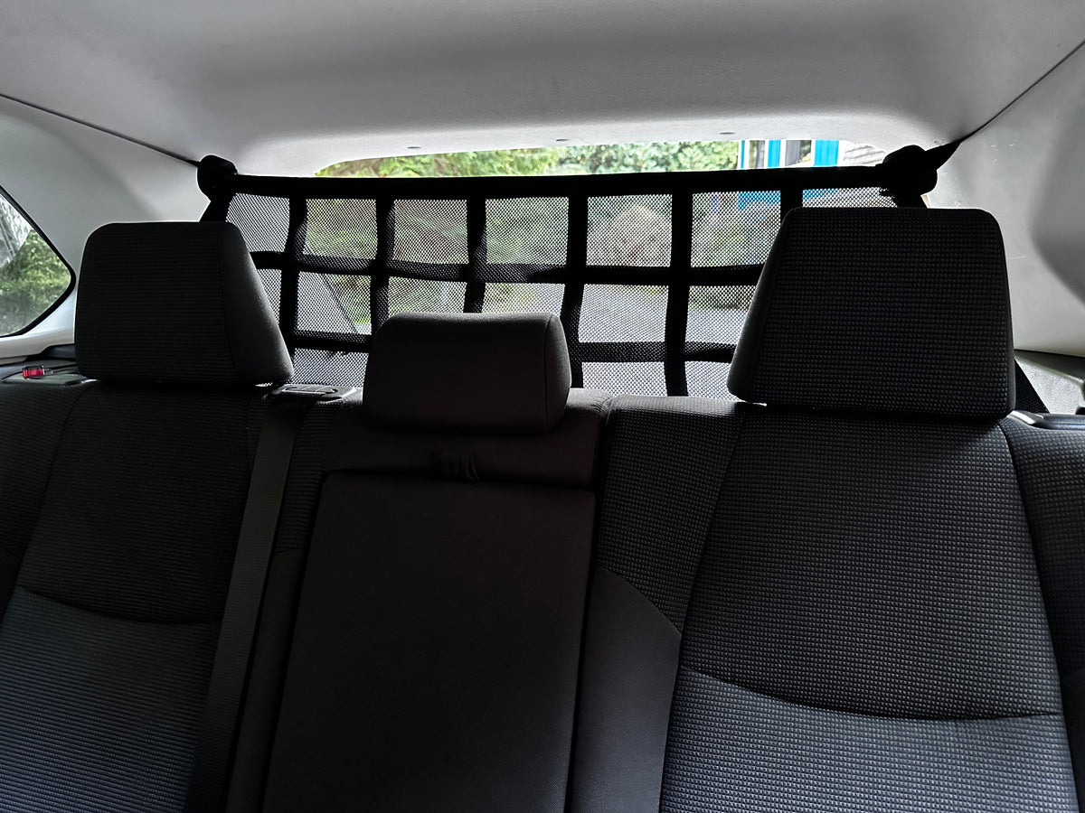 2019 - 2025 Toyota RAV4 XA50 Behind 2nd Row Seats Upper Rear Barrier Divider Net-Raingler