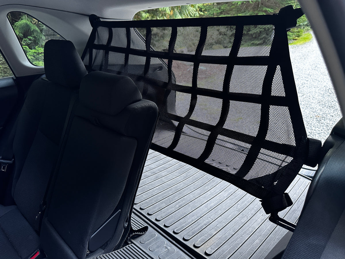 2019 - 2025 Toyota RAV4 XA50 Behind 2nd Row Seats Upper Rear Barrier Divider Net-Raingler