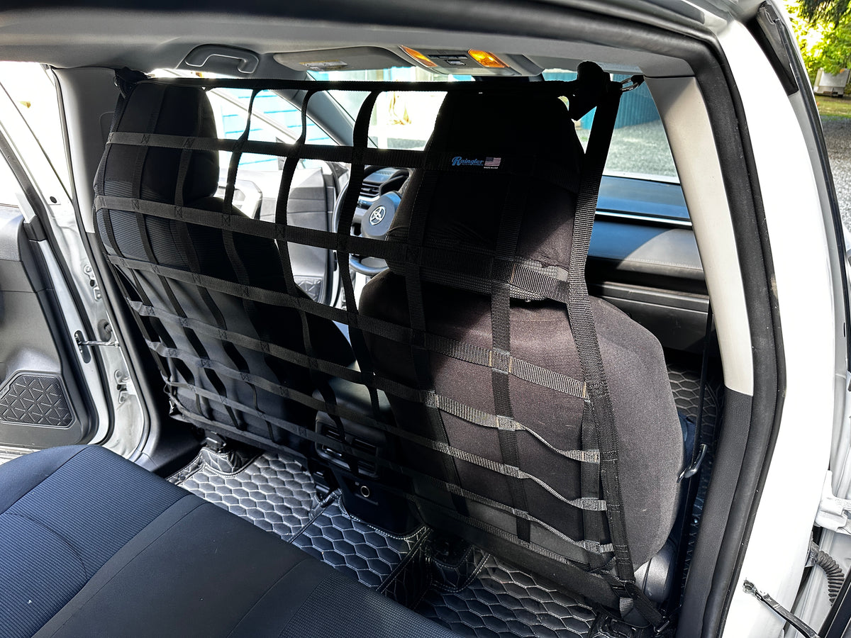 2019 - 2025 Toyota RAV4 XA50 Behind Front Seats Barrier Divider Net-Raingler
