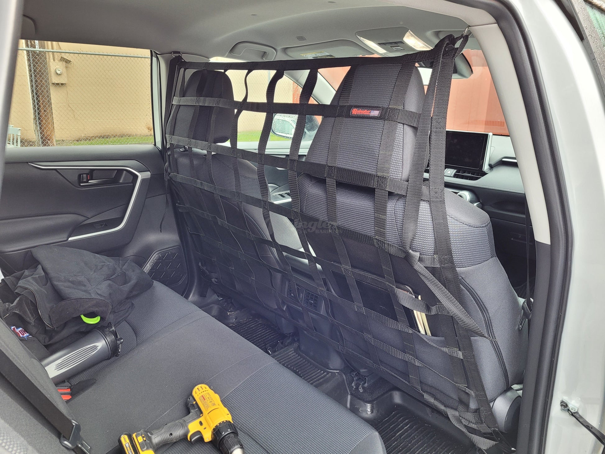 2019 - 2025 Toyota RAV4 XA50 Behind Front Seats Barrier Divider Net-Raingler