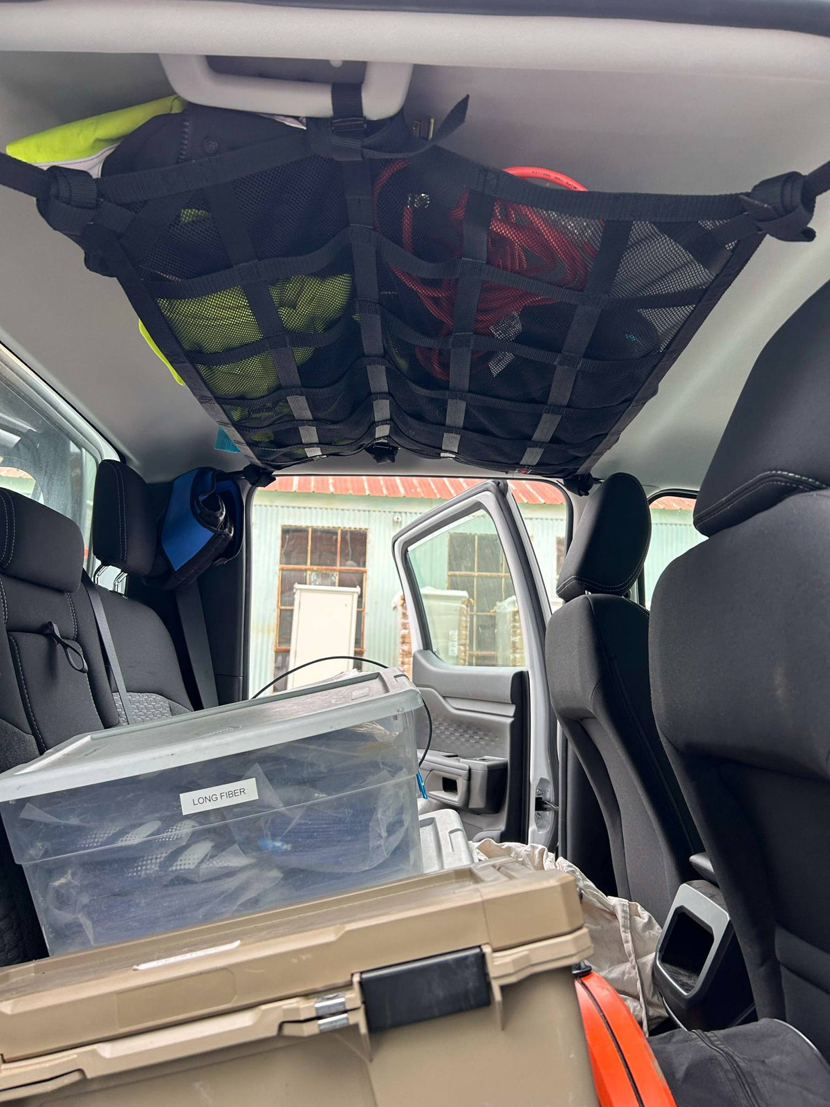 2019 - Newer Ford Ranger Crew Cab Ceiling Attic Net – Raingler