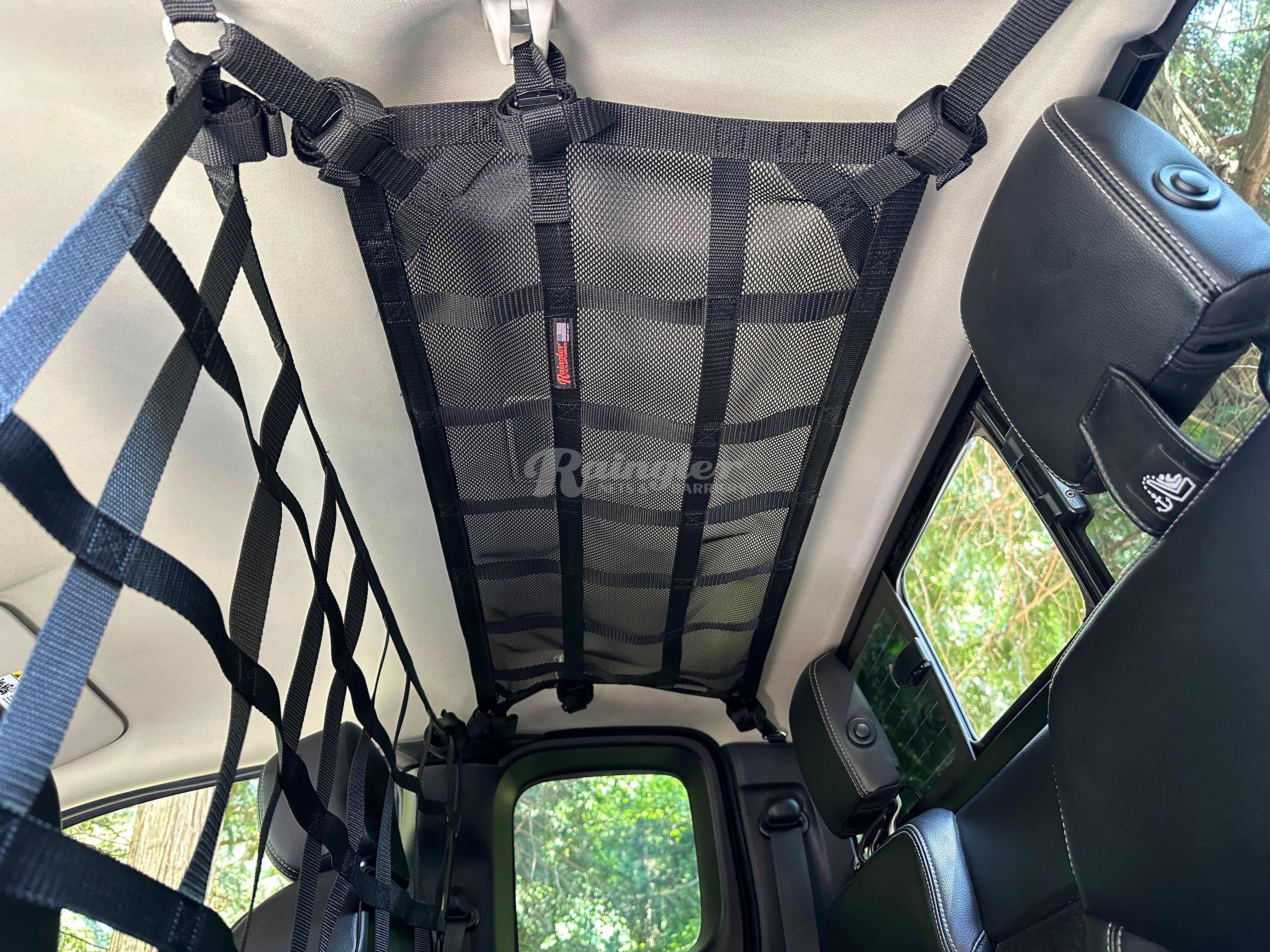 2019 - Newer Ford Ranger Extended Cab Ceiling Attic Net – Raingler