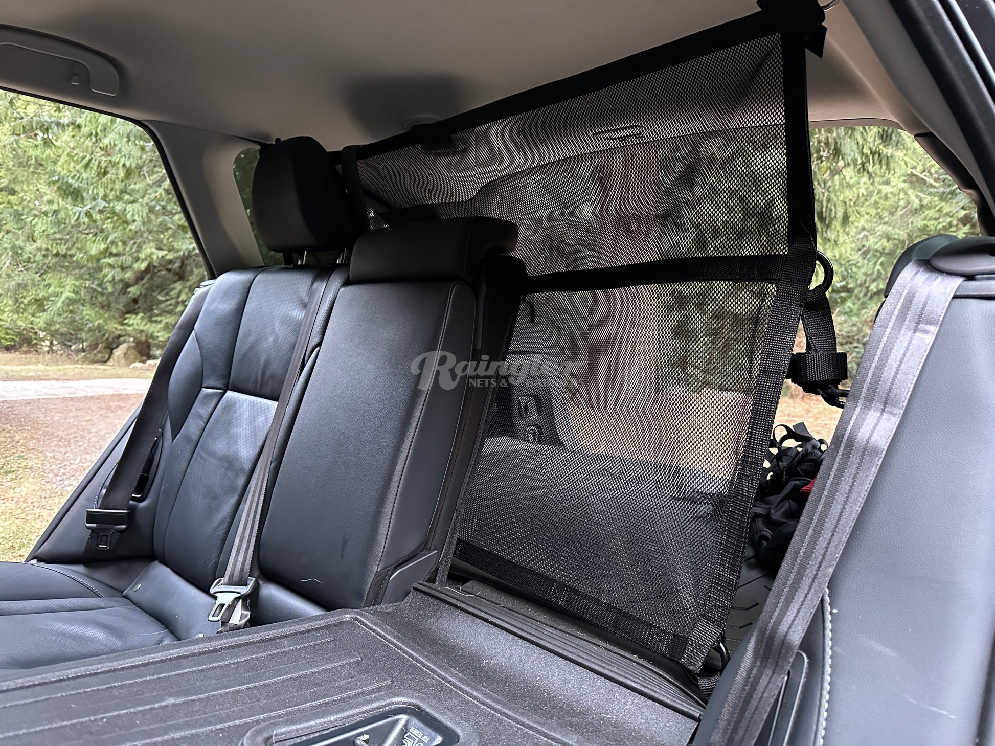 2020 - 2025 Subaru Outback Behind 2nd Row Seats Rear Barrier Divider Net-Raingler
