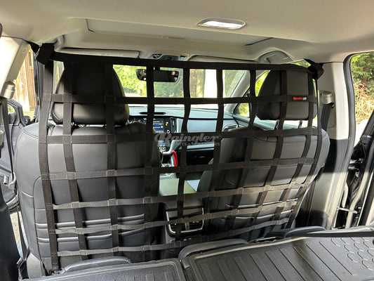 2020 - 2025 Subaru Outback Behind Front Seats Barrier Divider Net-Raingler