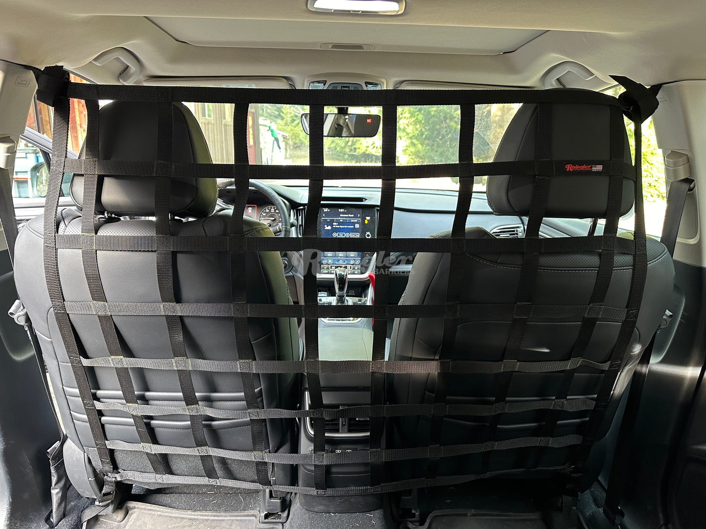 2020 - Newer Subaru Outback Behind Front Seats Barrier Divider Net-Raingler