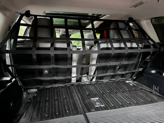2020 - Newer Toyota Highlander Behind 2nd Row Seats Rear Barrier Divider Net-Raingler
