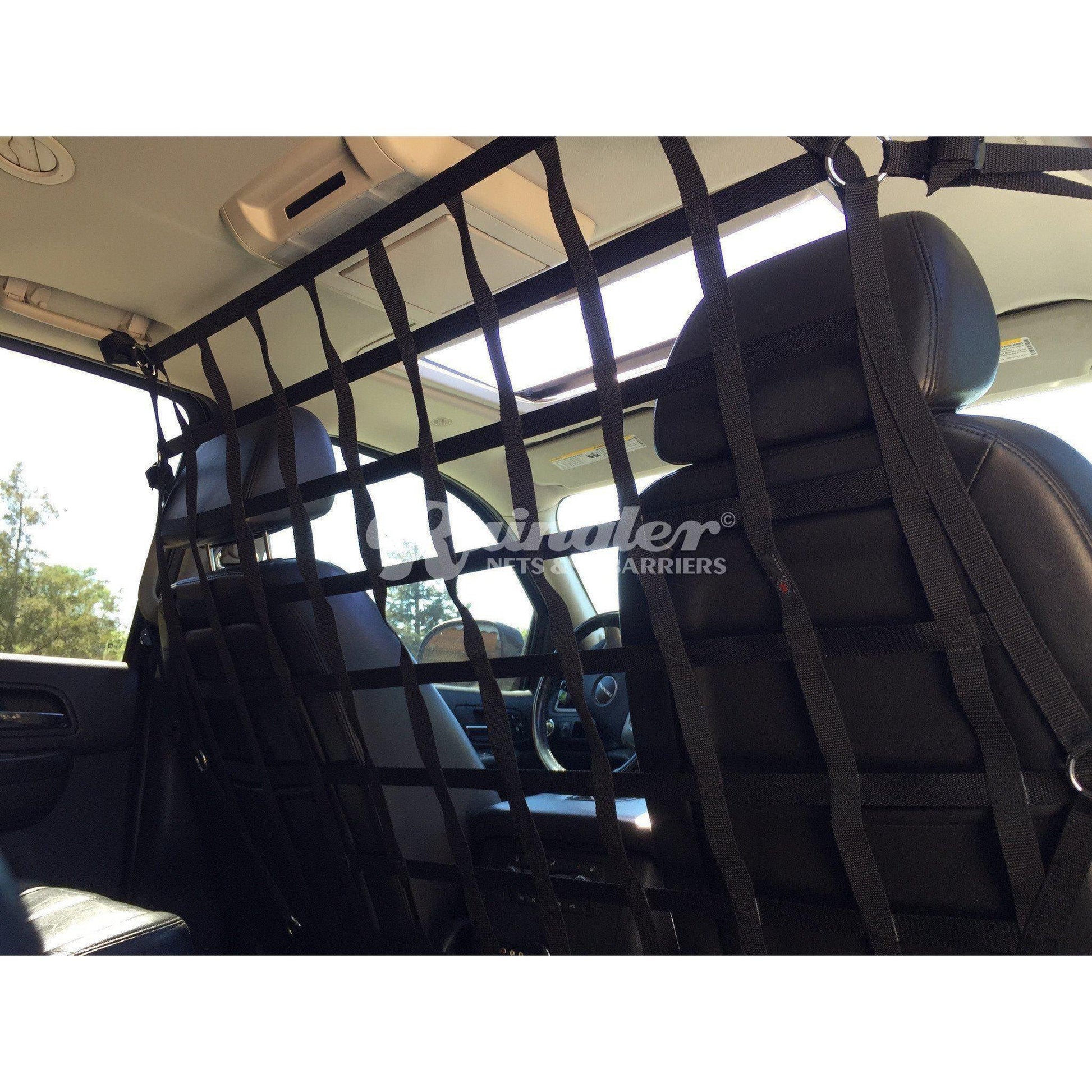 2021 - Newer Cadillac Escalade / Escalade ESV Behind Front Seats Barrier Divider Net-Raingler