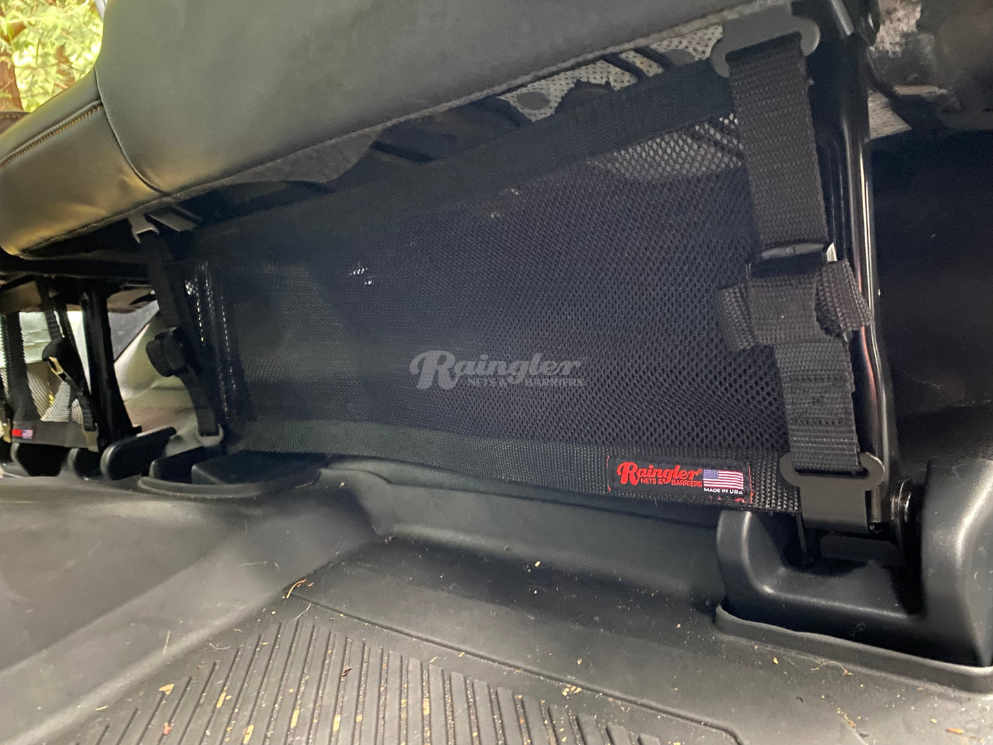 2021 - Newer Ford Bronco 4 door Under Seat Storage Nets-Raingler