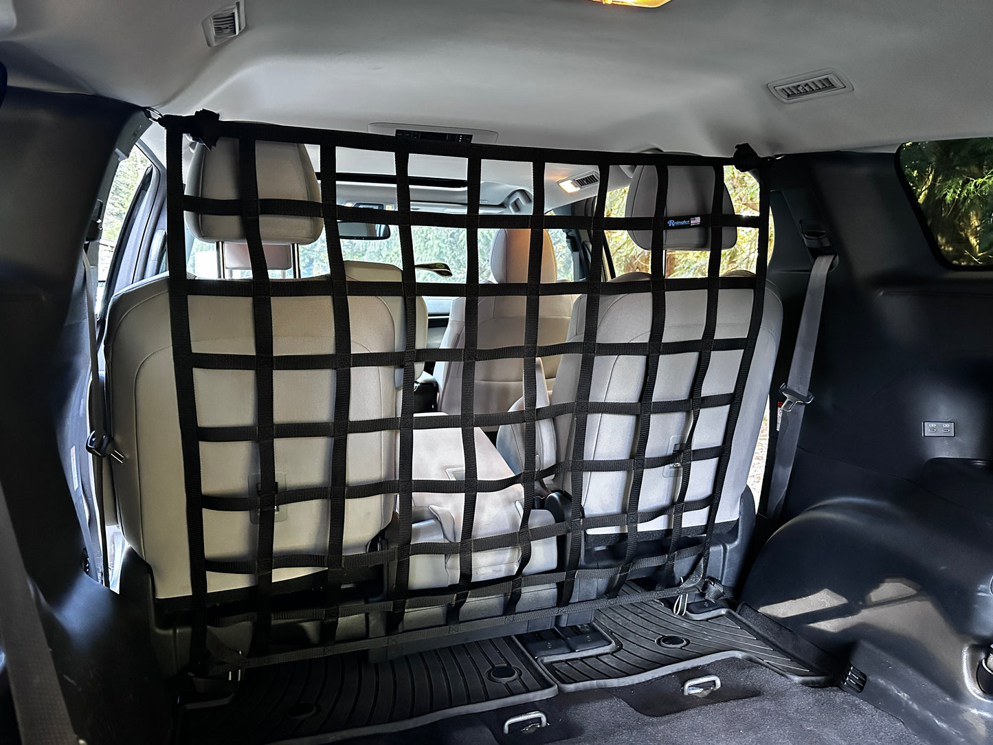 2021 - Newer Toyota Sienna Behind 2nd Row Seats Rear Barrier Divider Net-Raingler