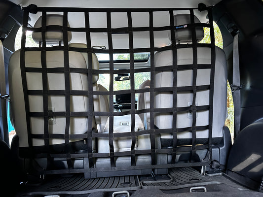 2021 - Newer Toyota Sienna Behind 2nd Row Seats Rear Barrier Divider Net-Raingler
