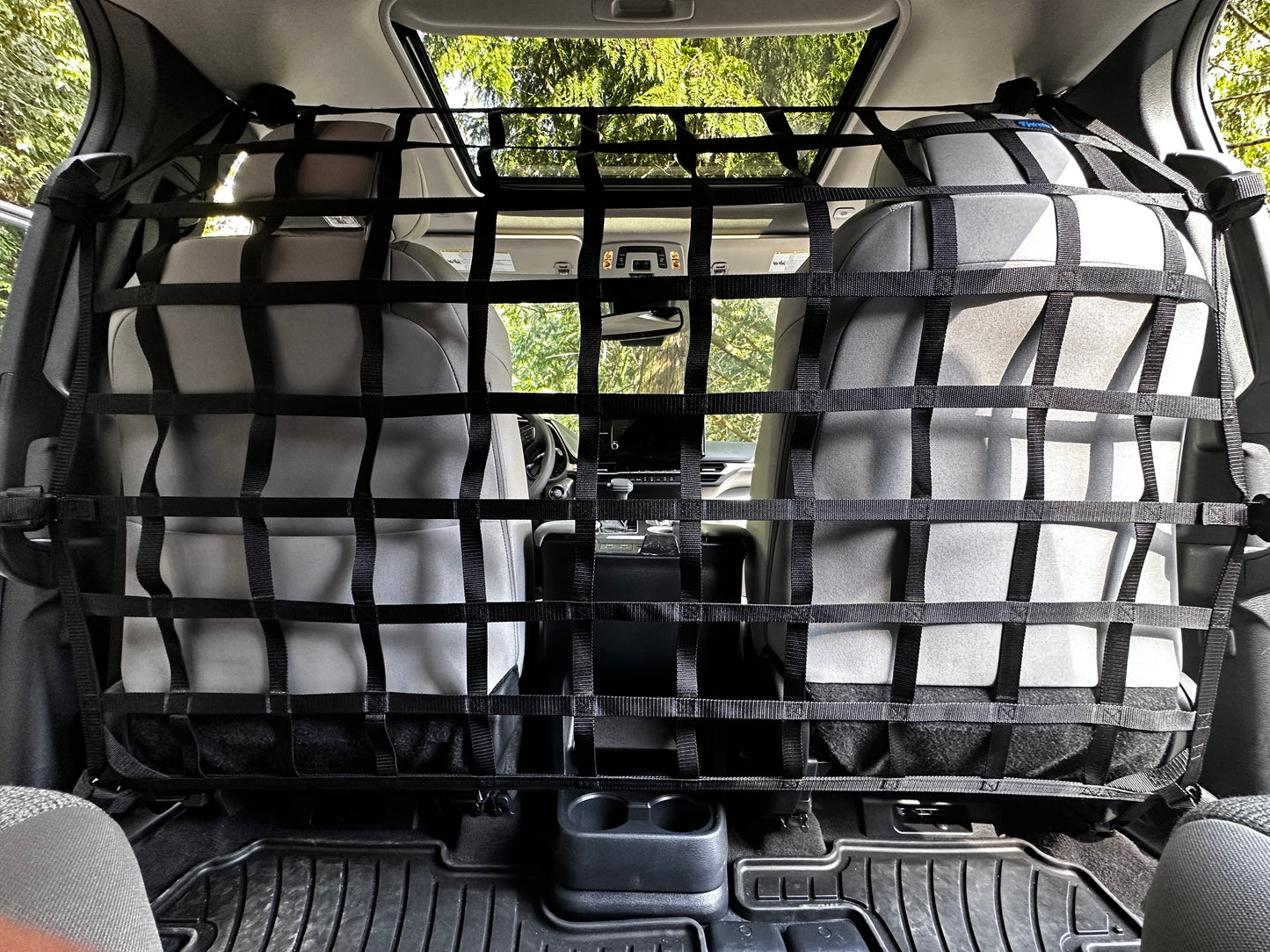 2021 - Newer Toyota Sienna Behind Front Seats Barrier Divider Net-Raingler