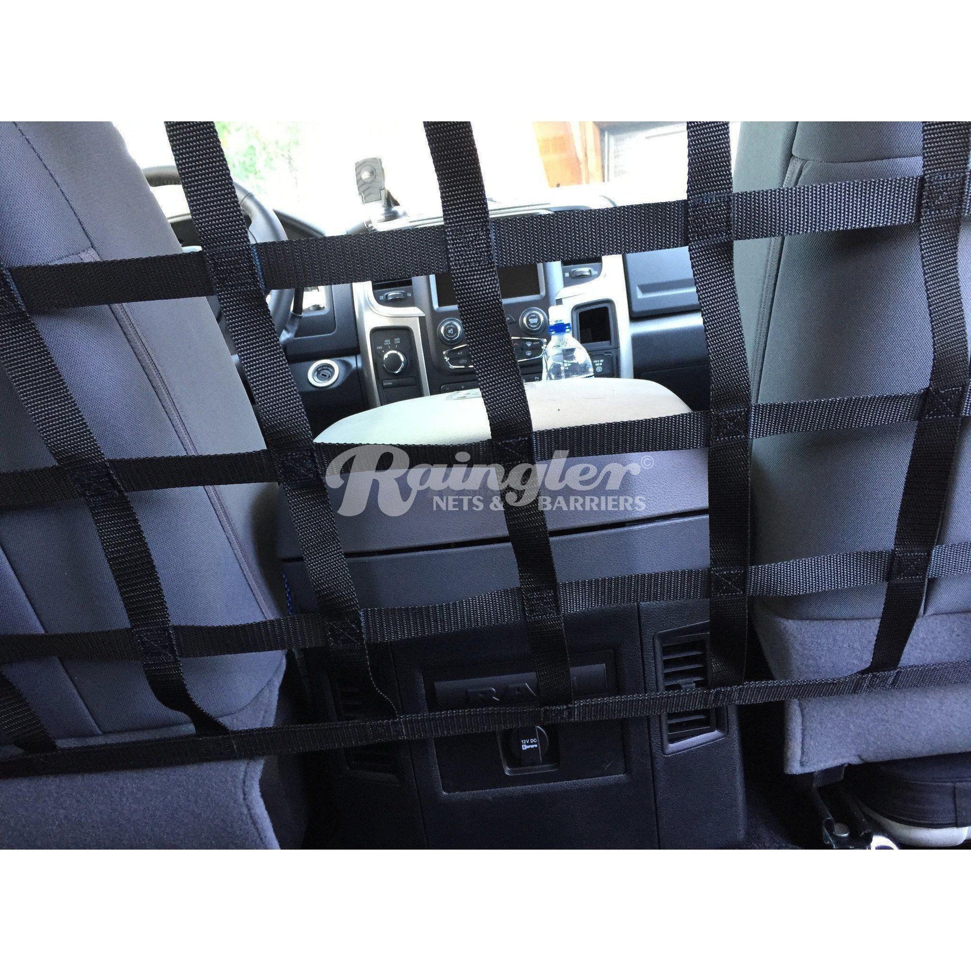 2022 - newer Ford Maverick Crew Cab Behind Front Seats Barrier Divider Net-Raingler
