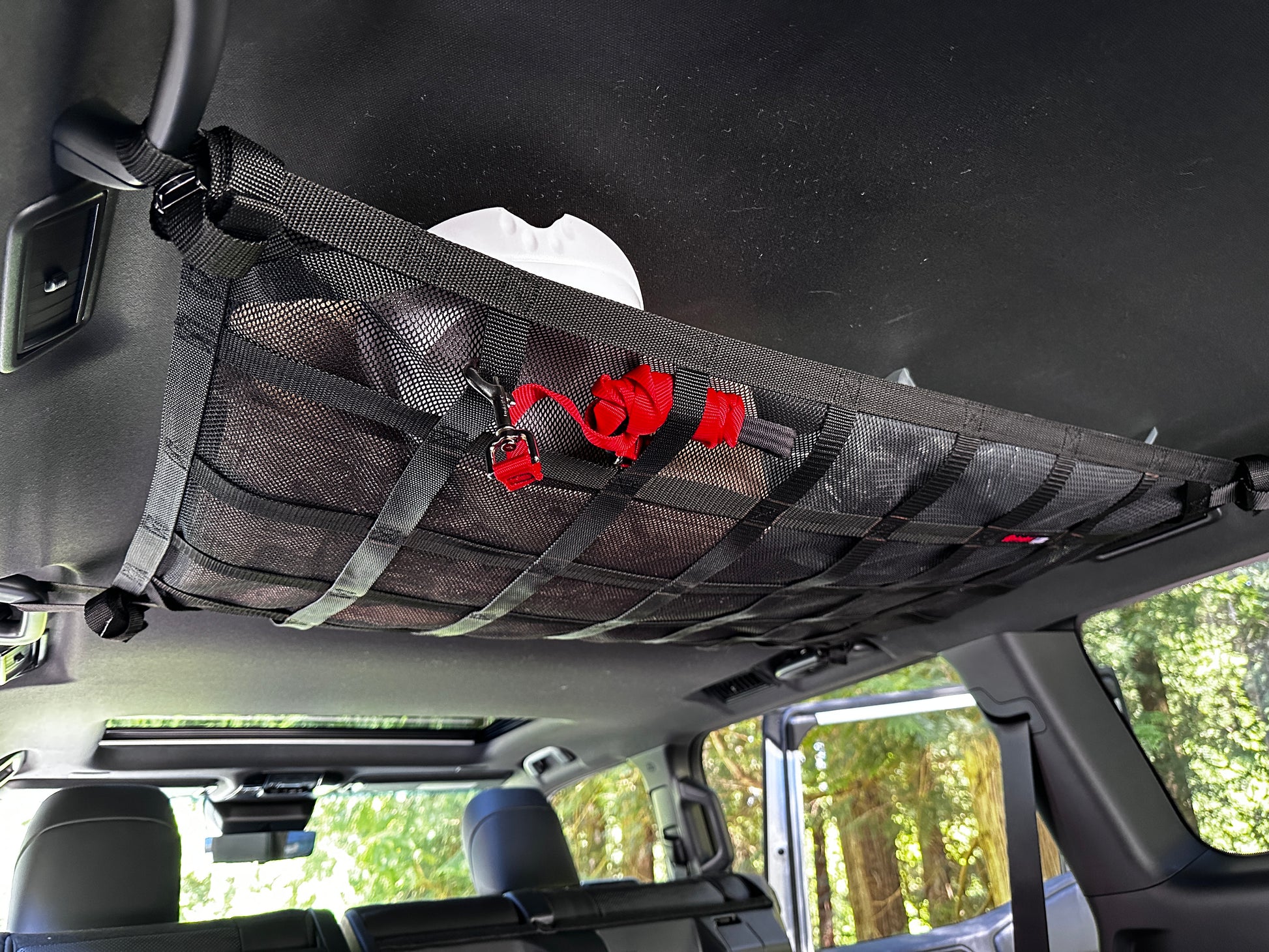 2024 - Newer Toyota Land Cruiser (J250) EZ Install Cargo Area Ceiling Attic Net-Raingler