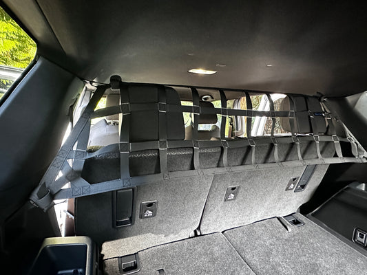 2025 - Newer Toyota 4Runner 6th Gen (N500) Behind 2nd Row Seats Rear Barrier Net-Raingler