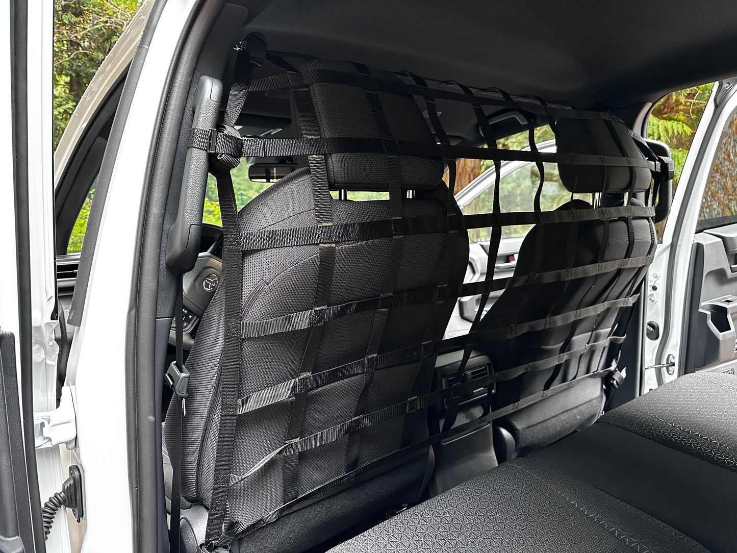 2025 - Newer Toyota 4Runner 6th Gen (N500) Behind Front Seats Barrier Divider Net-Raingler