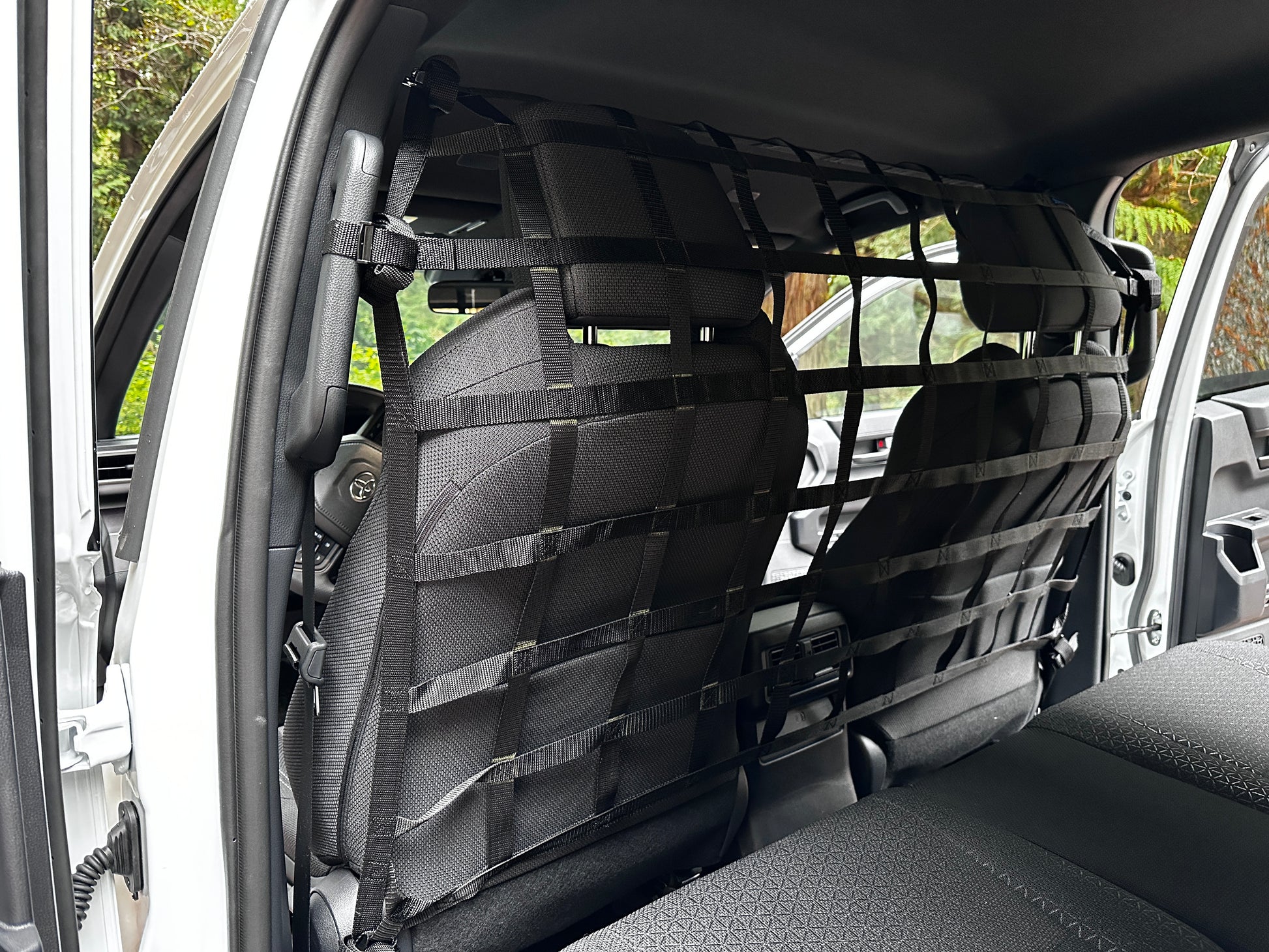 2025 - Newer Toyota 4Runner 6th Gen (N500) Behind Front Seats Barrier Divider Net-Raingler