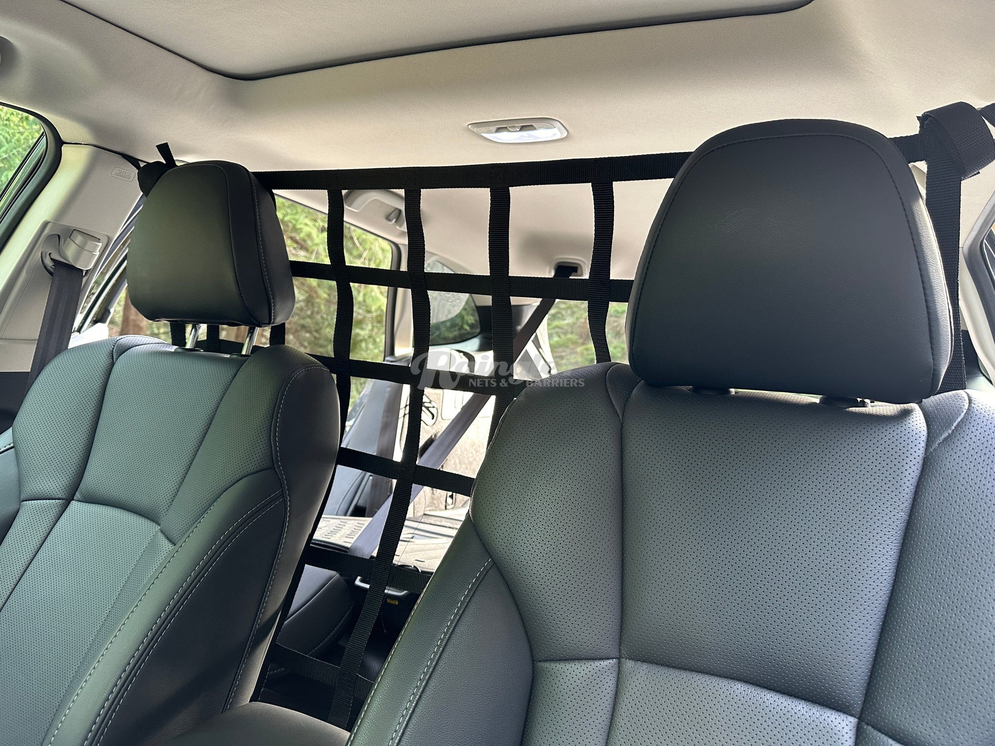 2026 - Newer Subaru Outback Behind Front Seats Barrier Divider Net-Raingler