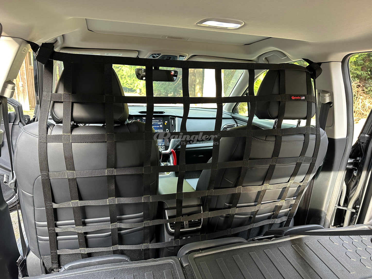 2026 - Newer Subaru Outback Behind Front Seats Barrier Divider Net-Raingler