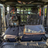 BLEM 2018 - Newer Jeep Wrangler JLU/Gladiator Behind Front Seats Barrier Divider Net