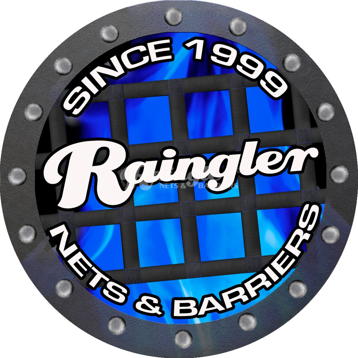 Blue Fire Decal – Raingler