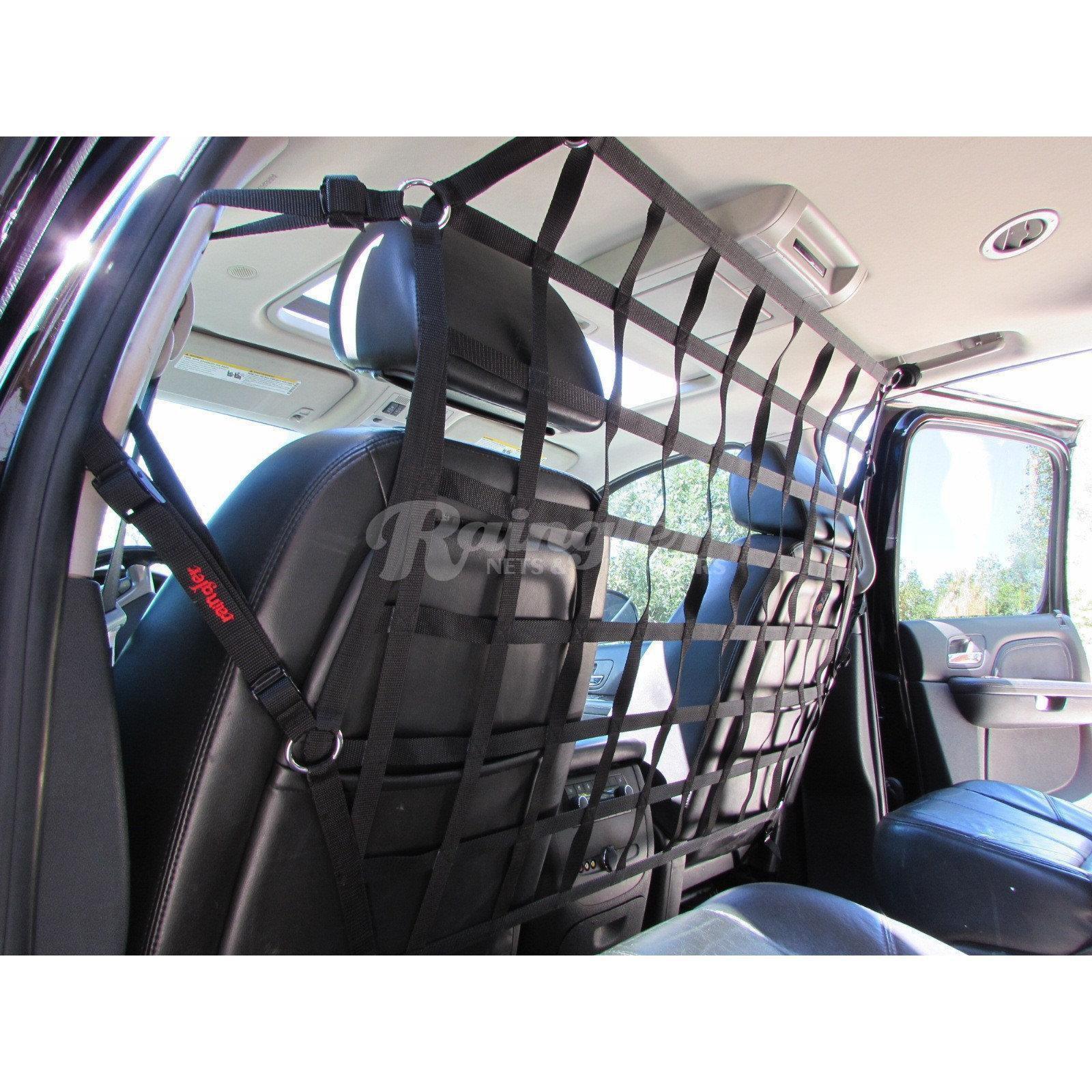 1992 - 2006 Chevrolet Suburban Behind Front Seats Barrier Divider Net RFEB-Raingler