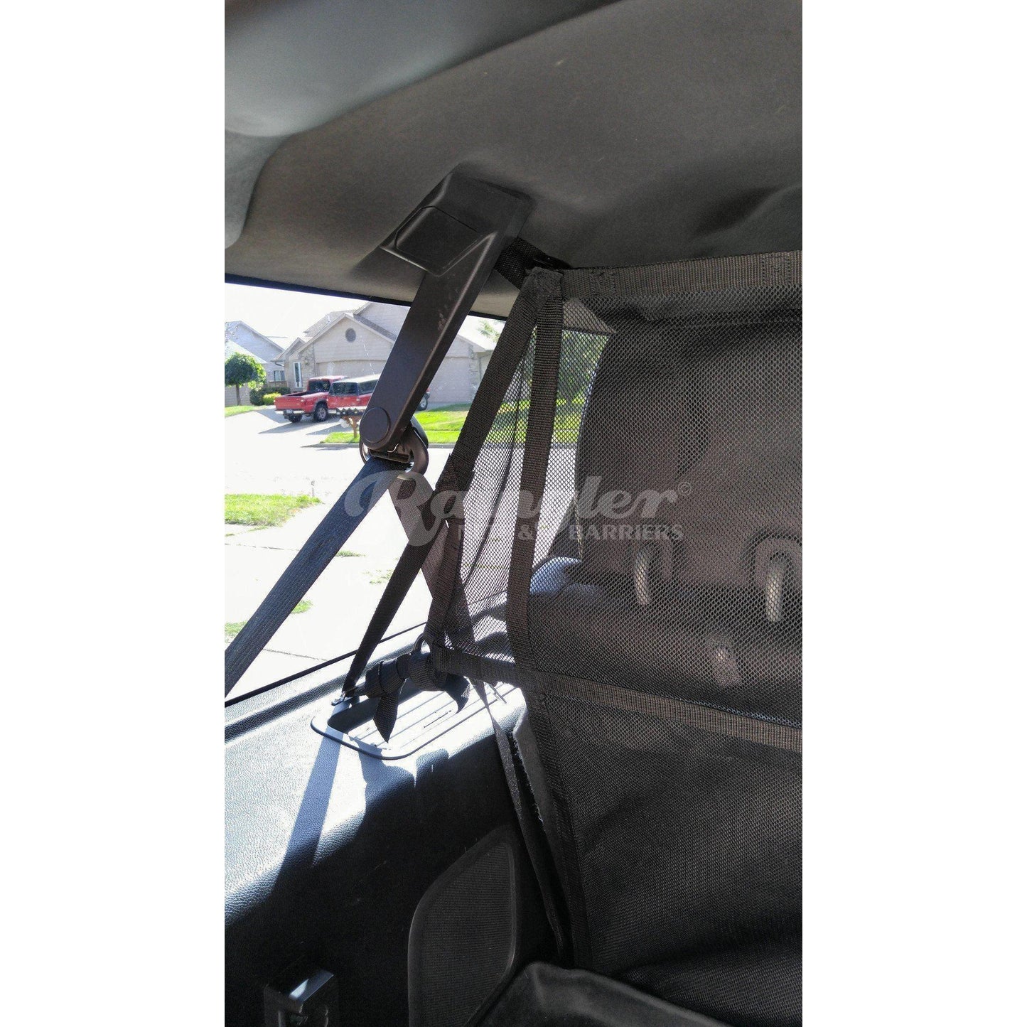 1999 - 2005 Ford Excursion Behind 3rd Row Rear Seat Barrier Divider Net