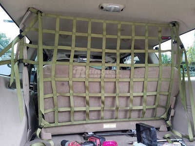 1999 - 2005 Ford Excursion Behind 3rd Row Rear Seat Barrier Divider Ne ...