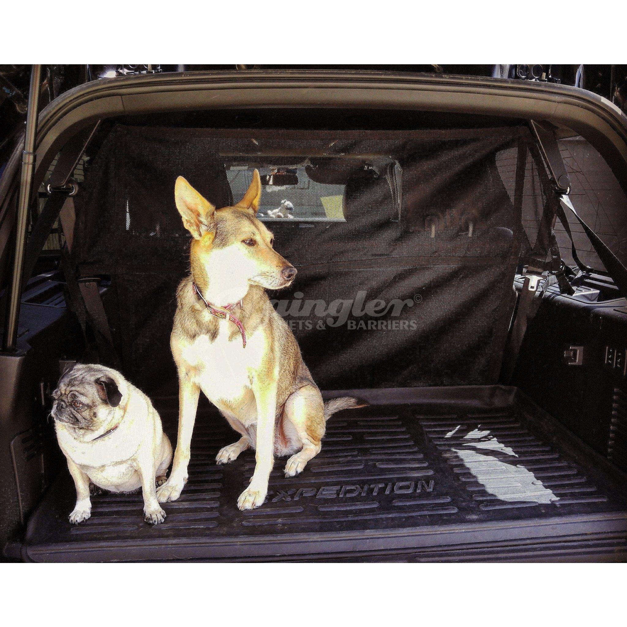 1999 - 2005 Ford Excursion Behind 3rd Row Rear Seat Barrier Divider Ne ...