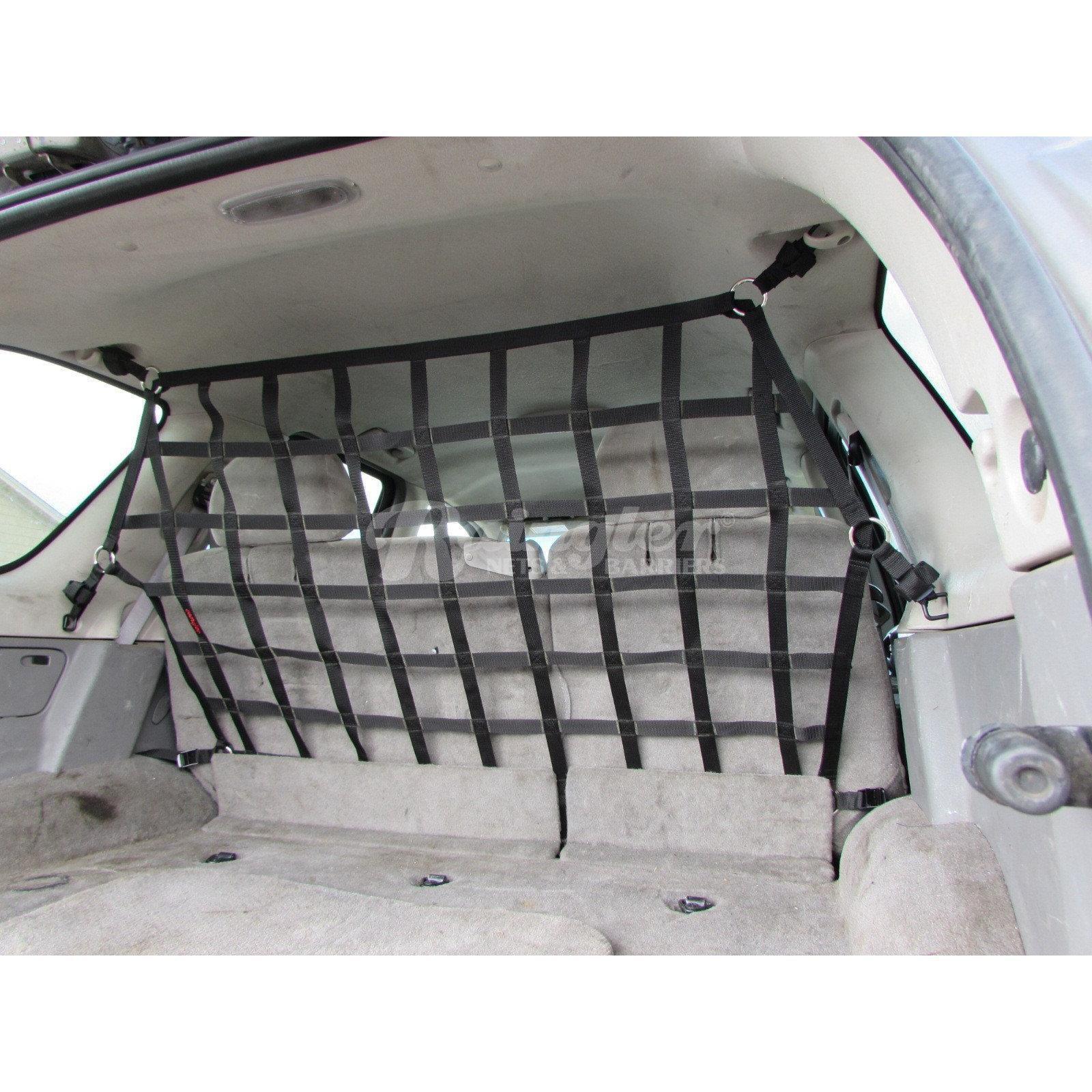 2002 - 2008 Chevrolet TrailBlazer Behind 2nd Row Seats Rear Barrier Divider Net-Raingler