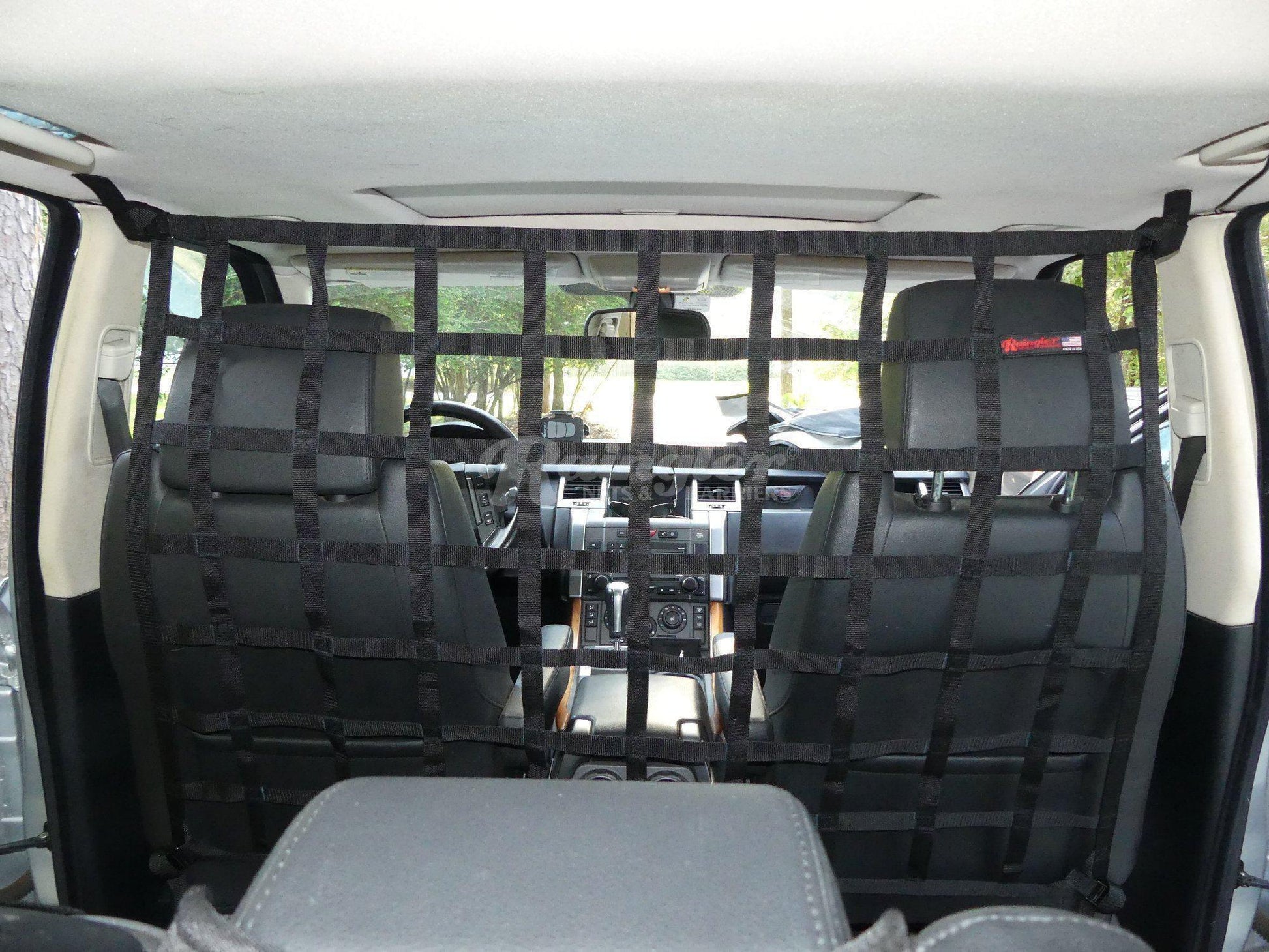 2002 - 2012 Land Rover / Range Rover L322 Behind Front Seats Barrier Divider Net-Raingler
