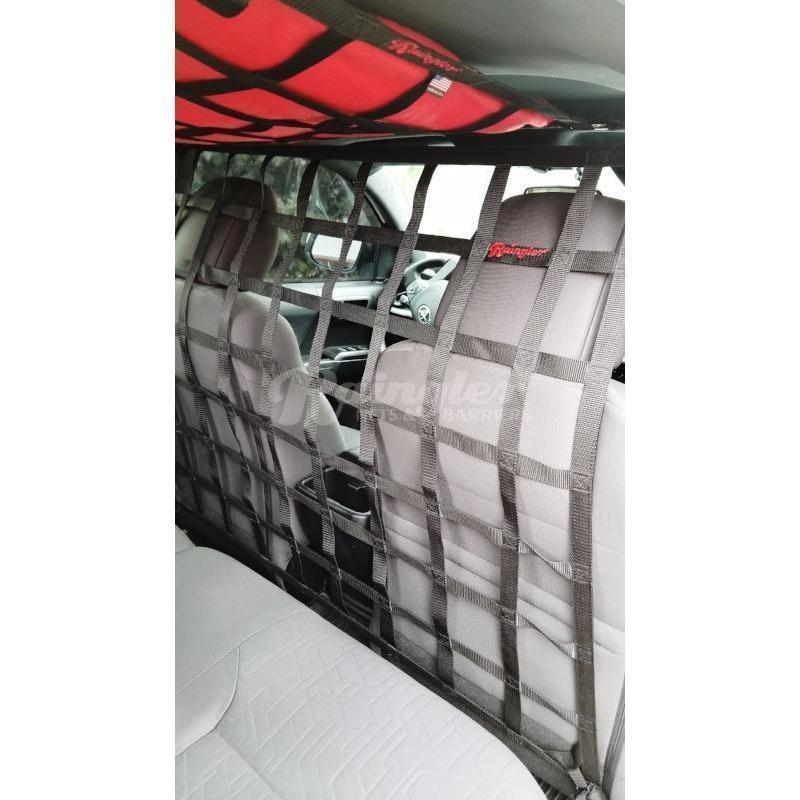 2005 -2015 Toyota Tacoma Access Cab / Double Cab Behind Front Seat Barrier Divider Net