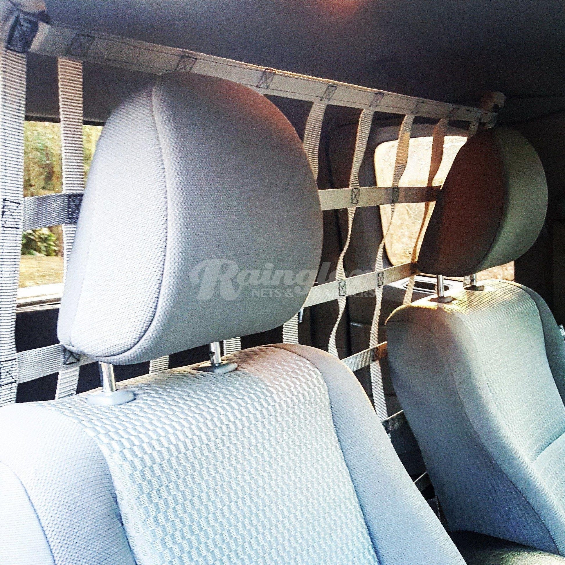 2005 -2015 Toyota Tacoma Access Cab / Double Cab Behind Front Seat Barrier Divider Net-Raingler